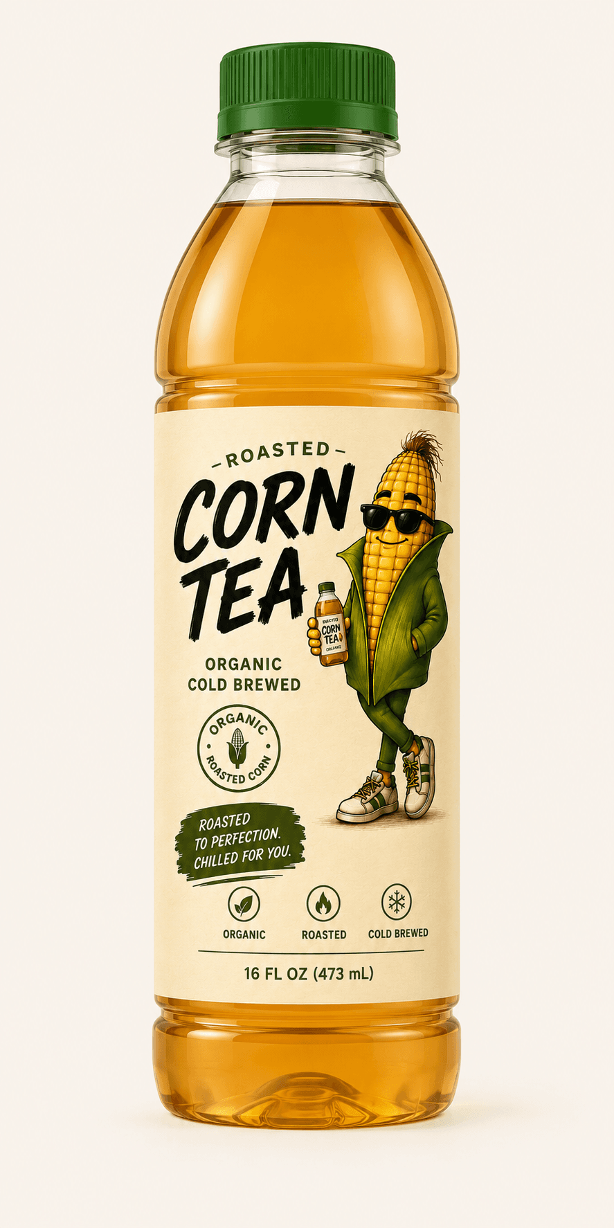Corn Tea Guy Bottle